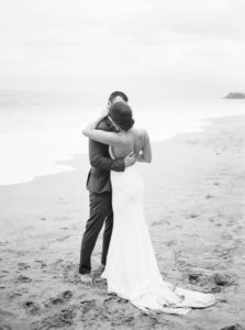 Black and White Film Photo on Sayulita Beach