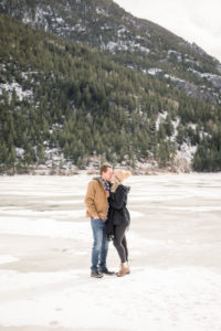 Colorado Winter Engagement Photographer