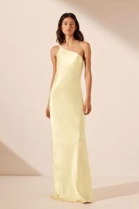 Yellow bridesmaid dress inspiration