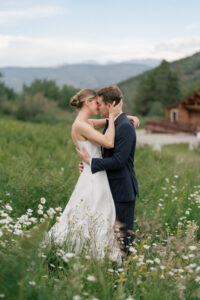 Beanos Cabin wedding sunset